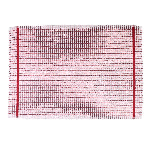 Mono Check Terry Tea Towels 100% Egyptian Cotton Soft Dish Cloth Kitchen Drying Towels