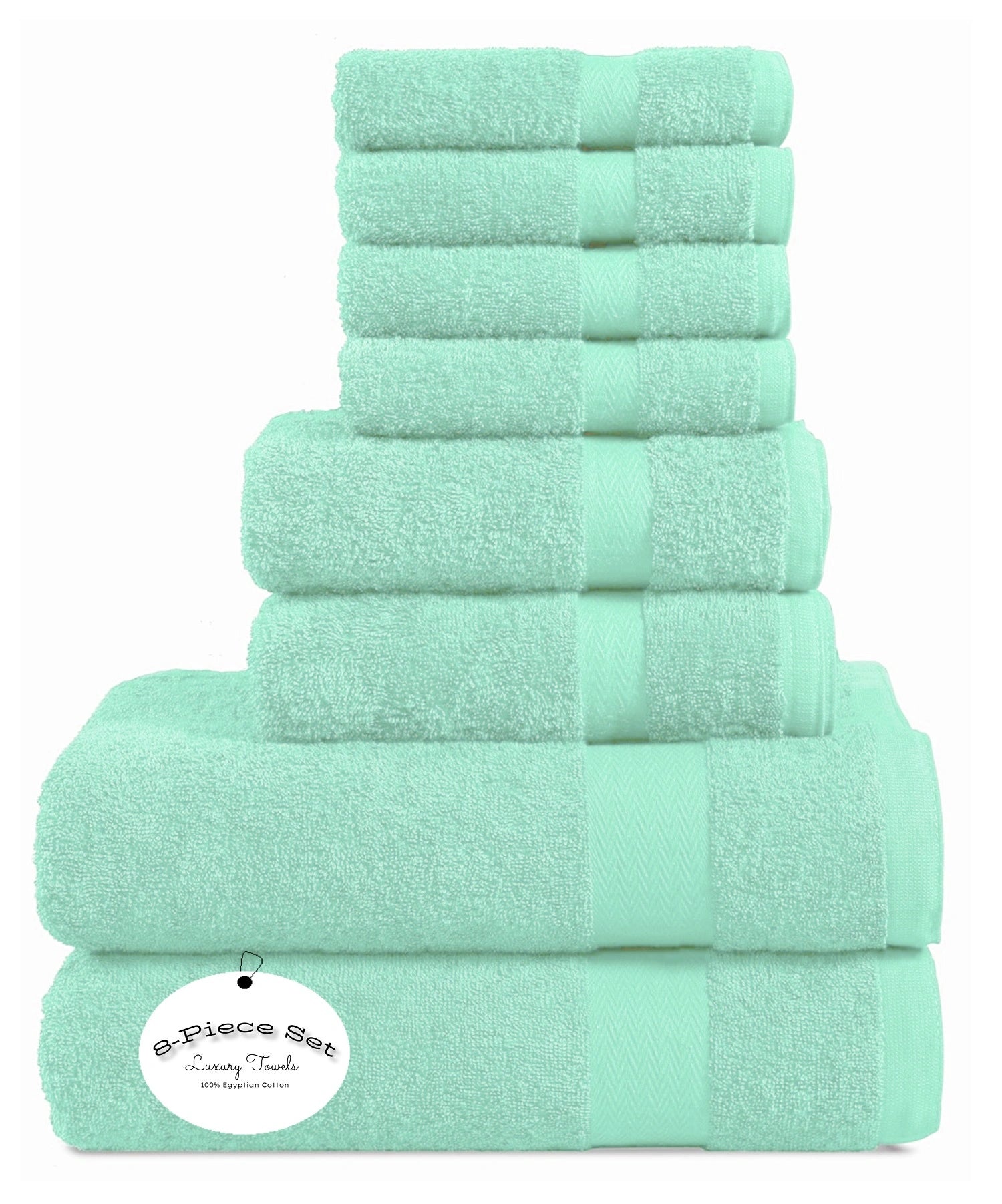 Super absorbent bath towels for all-day use