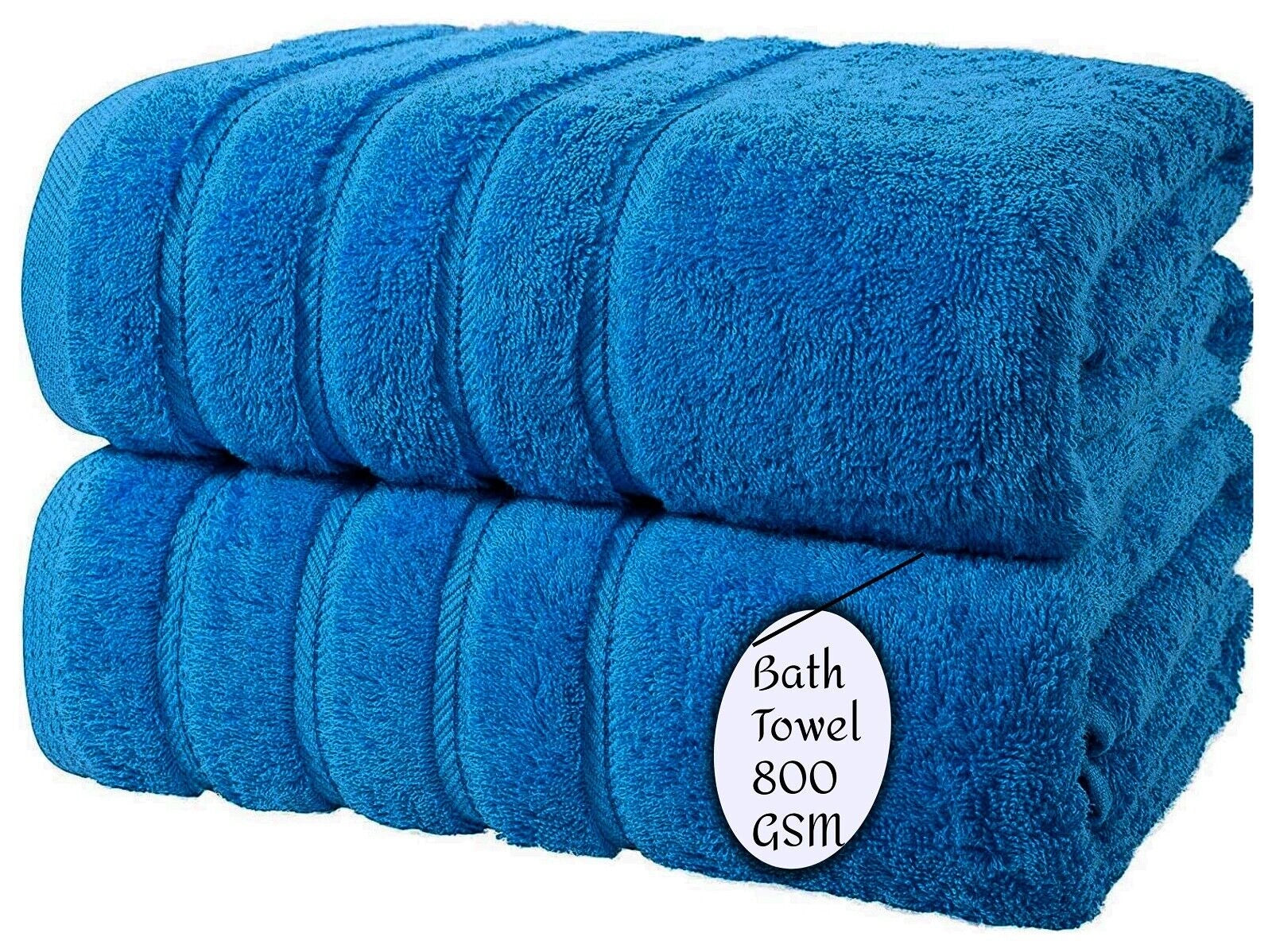 EXTRA LARGE SUPER JUMBO BATH TOWEL 70 X 130 cm. 100% EGYPTIAN COTTON Bath Sheets 800 GSM Towels