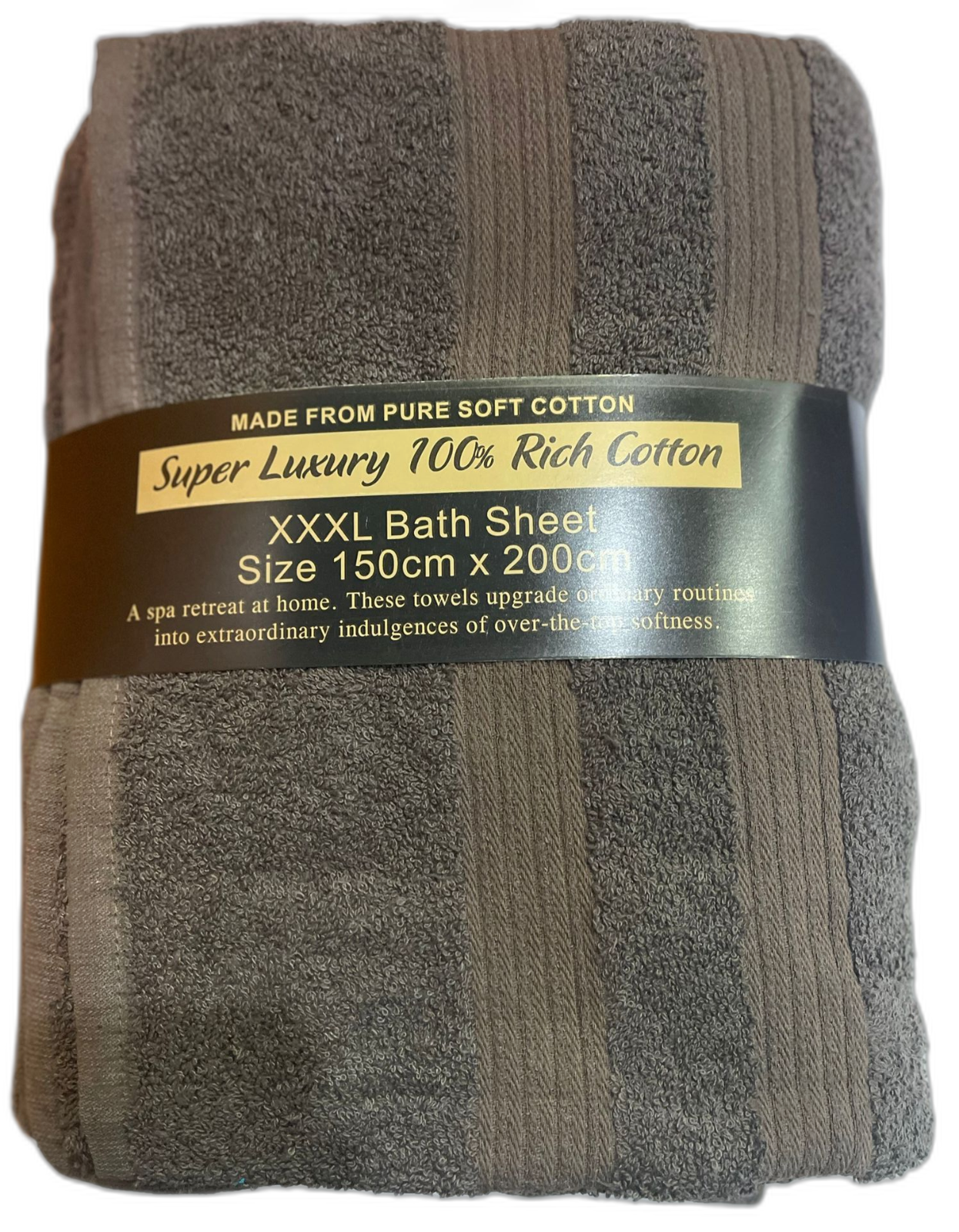 XXXL Large Jumbo Bath Sheet Towel 100% Cotton (150 x 200 CM)
