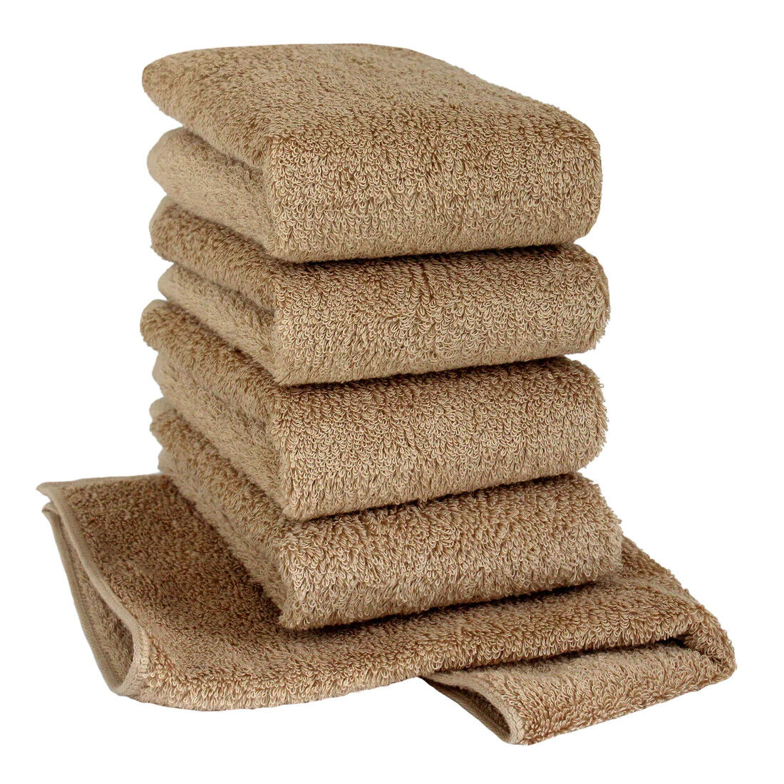 12X Premium Face Cloths 100% Super Soft Cotton Towels 30 X 30cm - Towelsbay