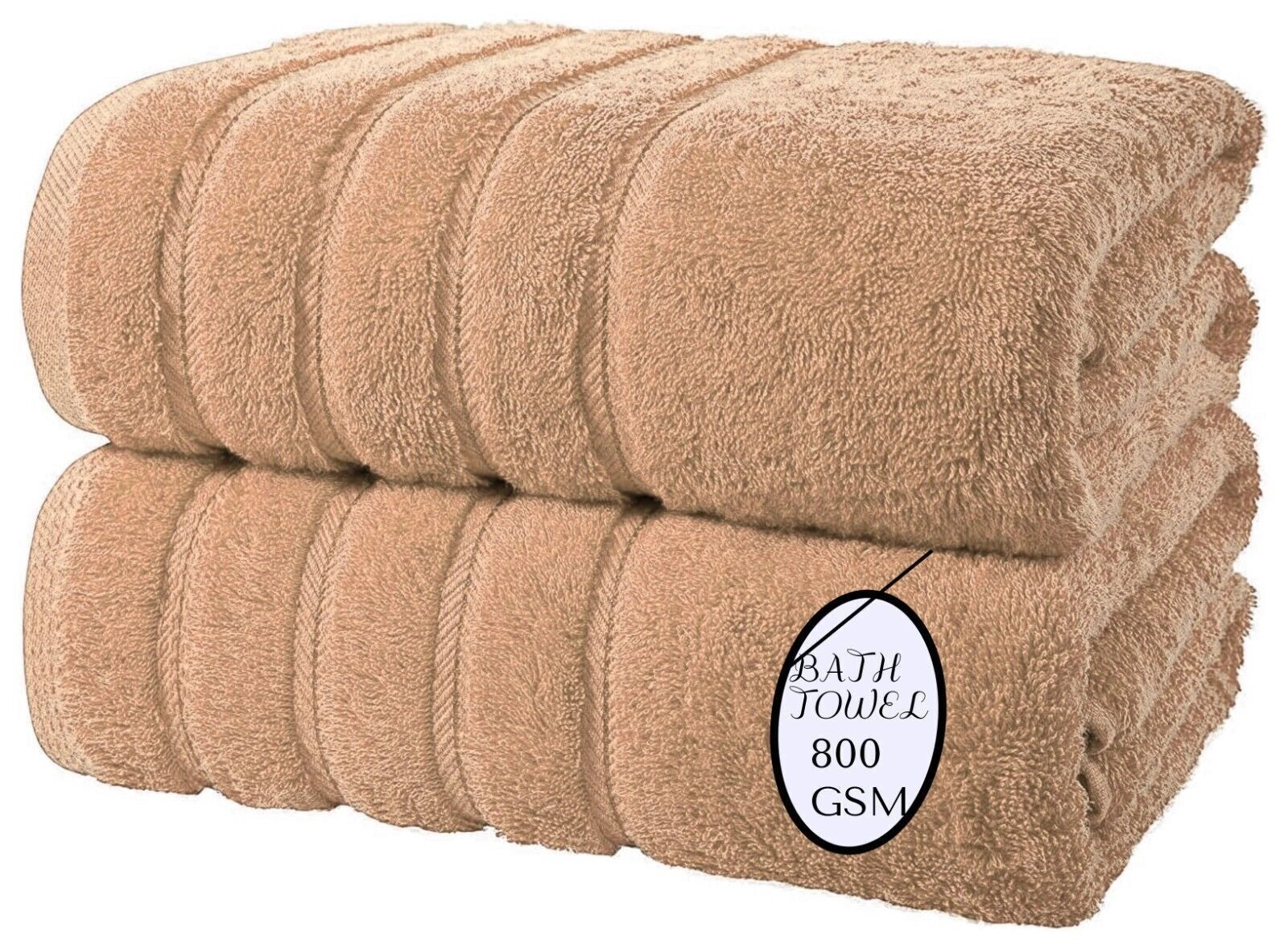 EXTRA LARGE SUPER JUMBO BATH TOWEL 70 X 130 cm. 100% EGYPTIAN COTTON Bath Sheets 800 GSM Towels