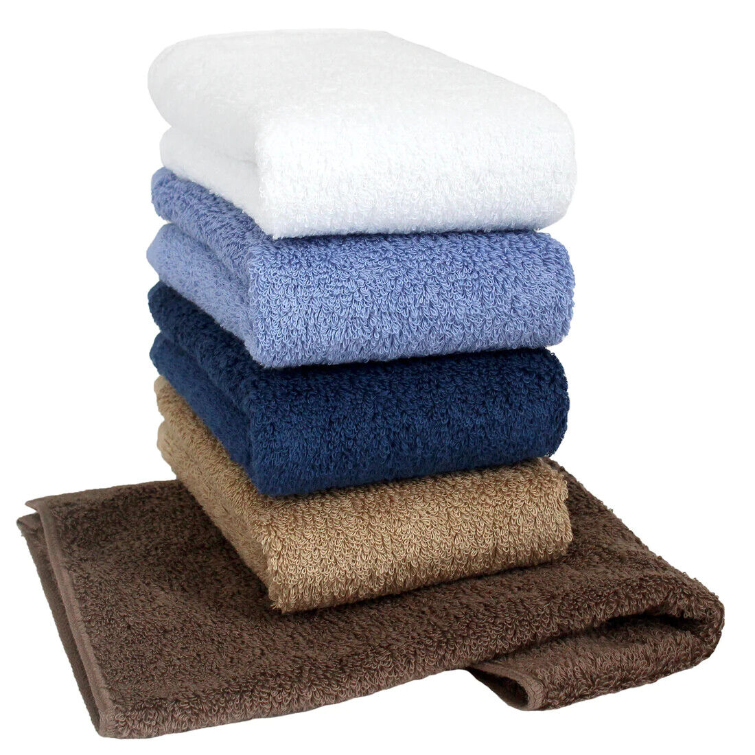 12X Premium Face Cloths 100% Super Soft Cotton Towels  30 X 30cm