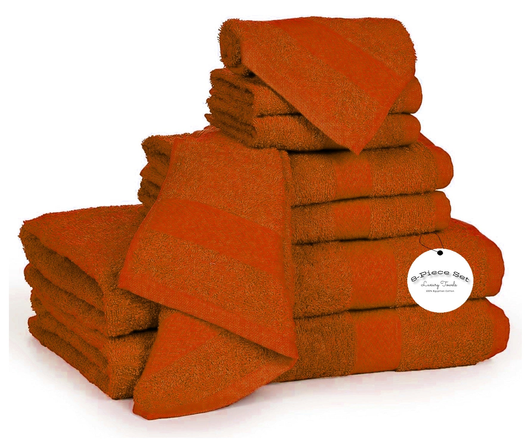 8 Piece Towels Bale Set Super Soft & Absorbent for Multipurpose use