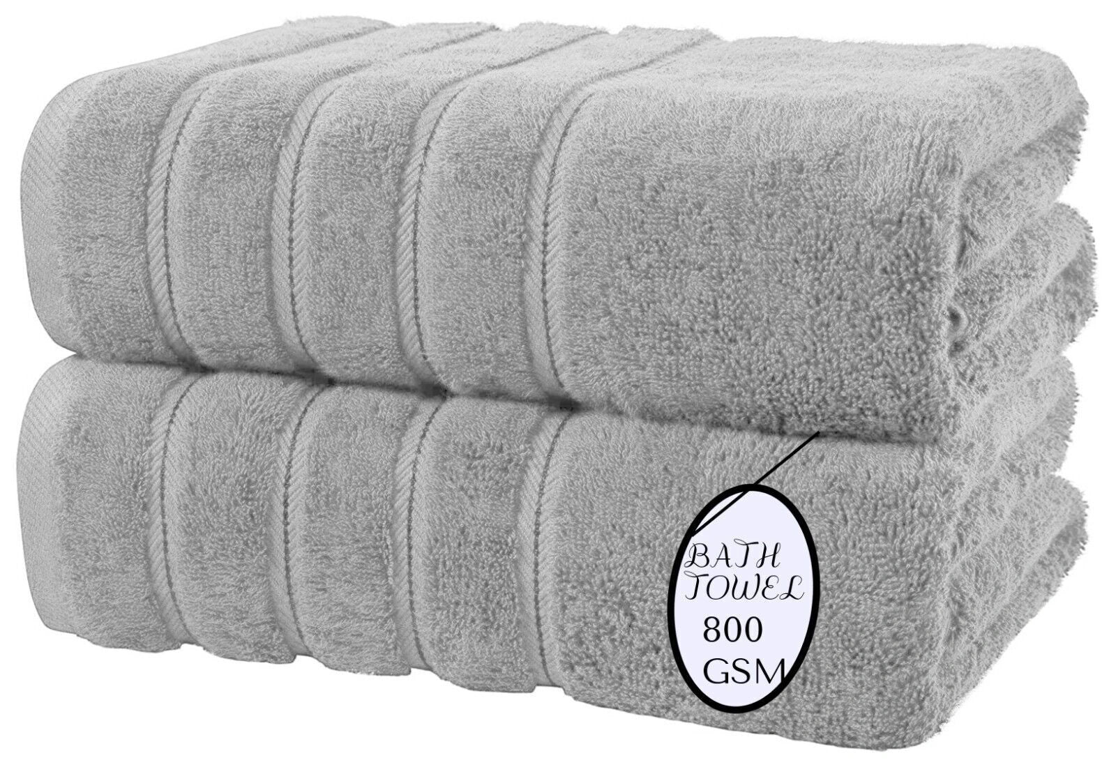 EXTRA LARGE SUPER JUMBO BATH TOWEL 70 X 130 cm. 100% EGYPTIAN COTTON Bath Sheets 800 GSM Towels