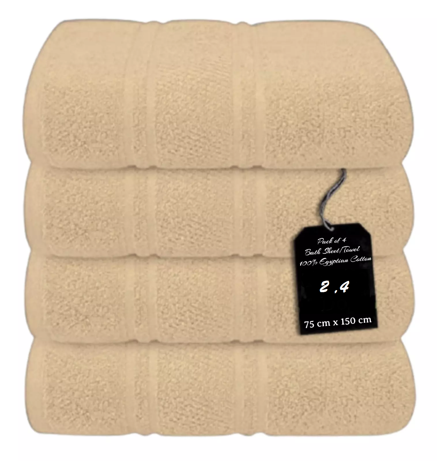 4X Large Bath Towels 100% Egyptian Cotton Bath Sheets Towels 500GSM