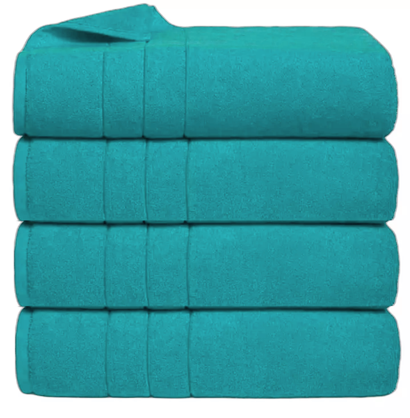 Large and absorbent 100% cotton jumbo bath towels set