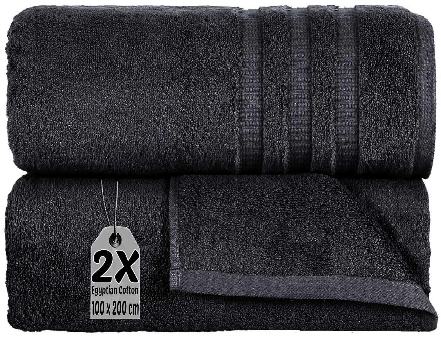 Super Plush Extra Large Bath Towels - Thick & Cozy