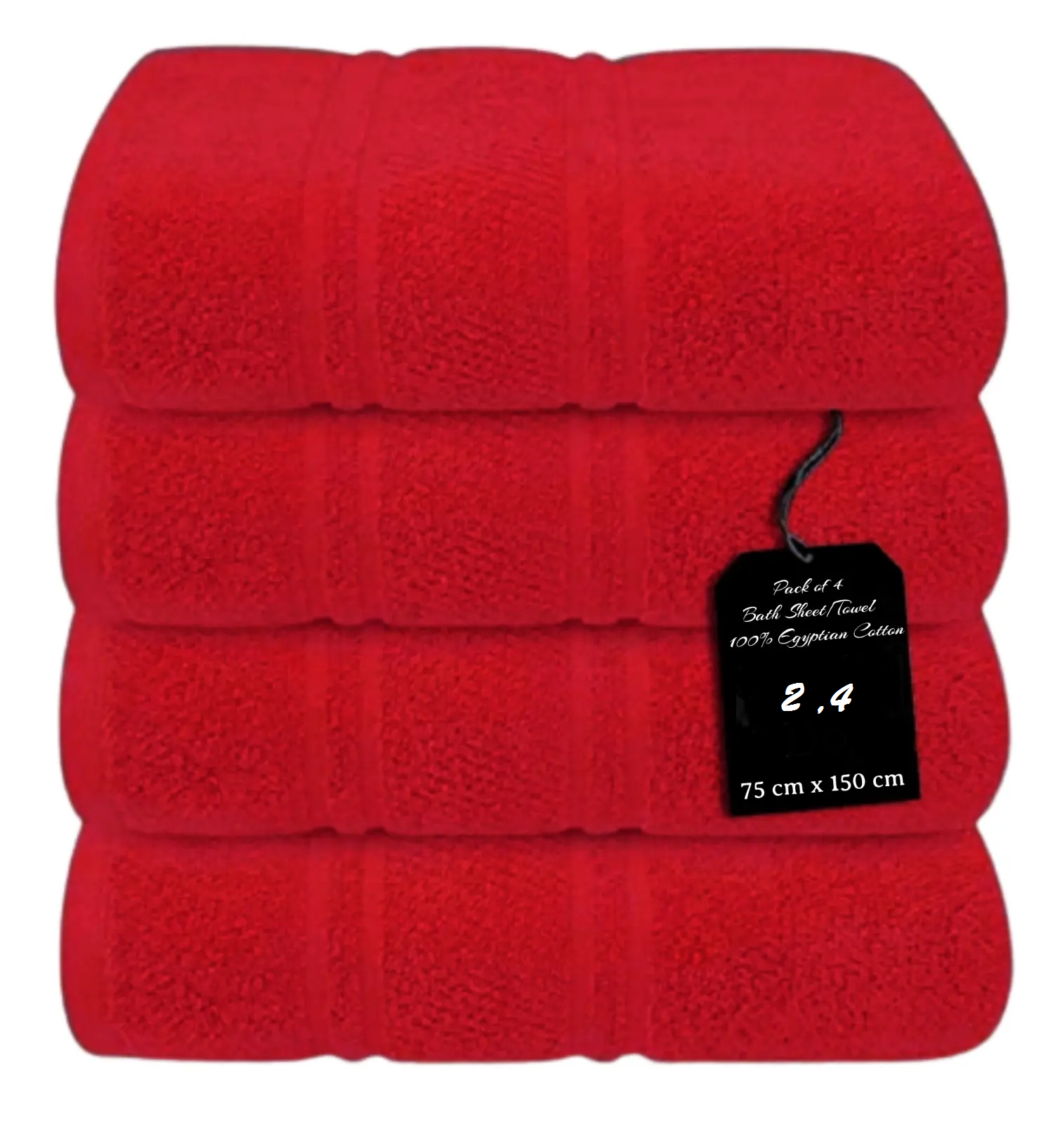 4X Large Bath Towels 100% Egyptian Cotton Bath Sheets Towels 500GSM