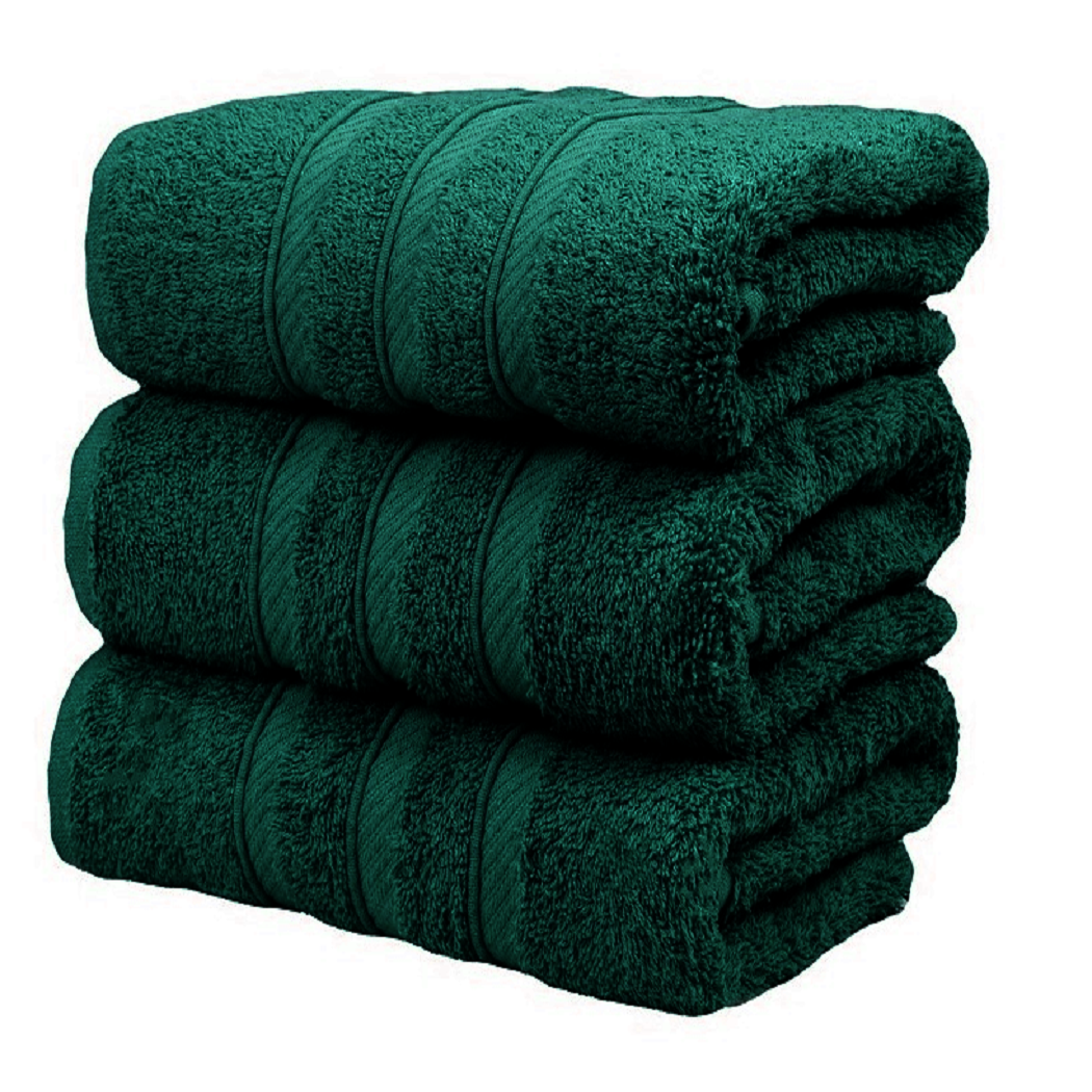 Pack of 3 Hand Towel 100% Egyptian Cotton Super Soft 3X Fingertip Towels 50x80cm