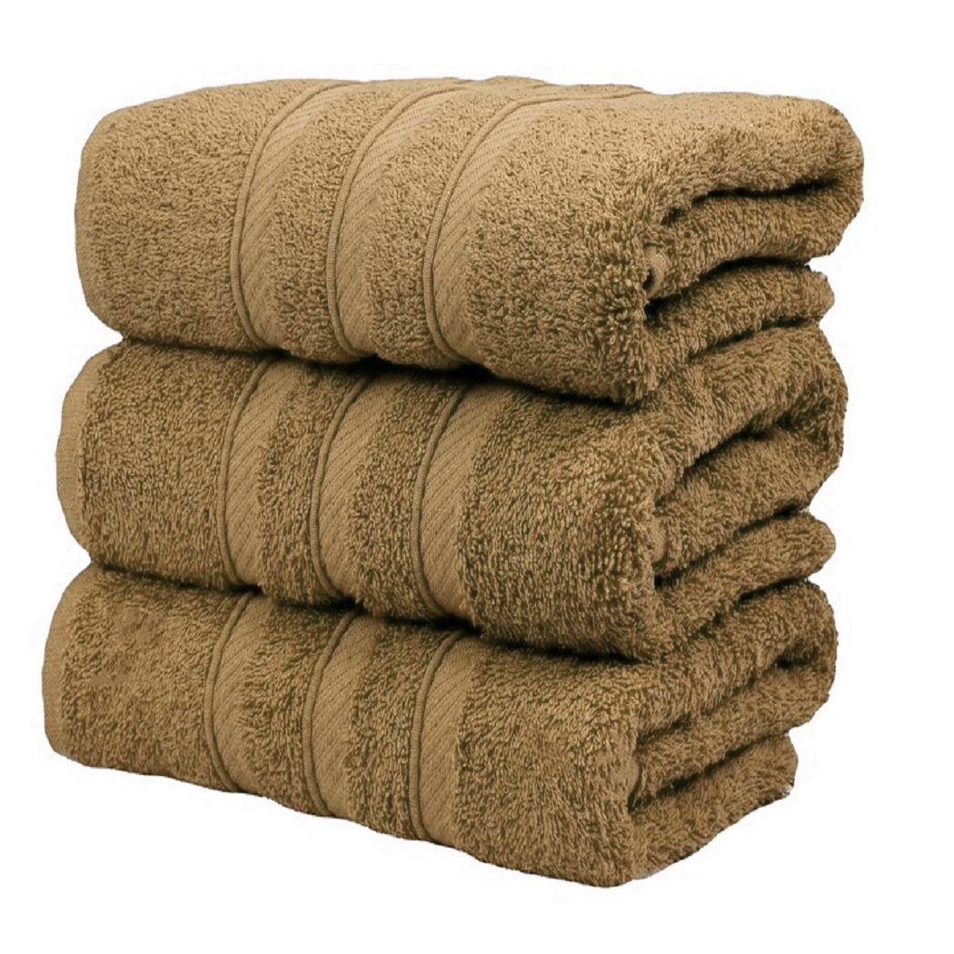 Pack of 3 Hand Towel 100% Egyptian Cotton Super Soft 3X Fingertip Towels 50x80cm