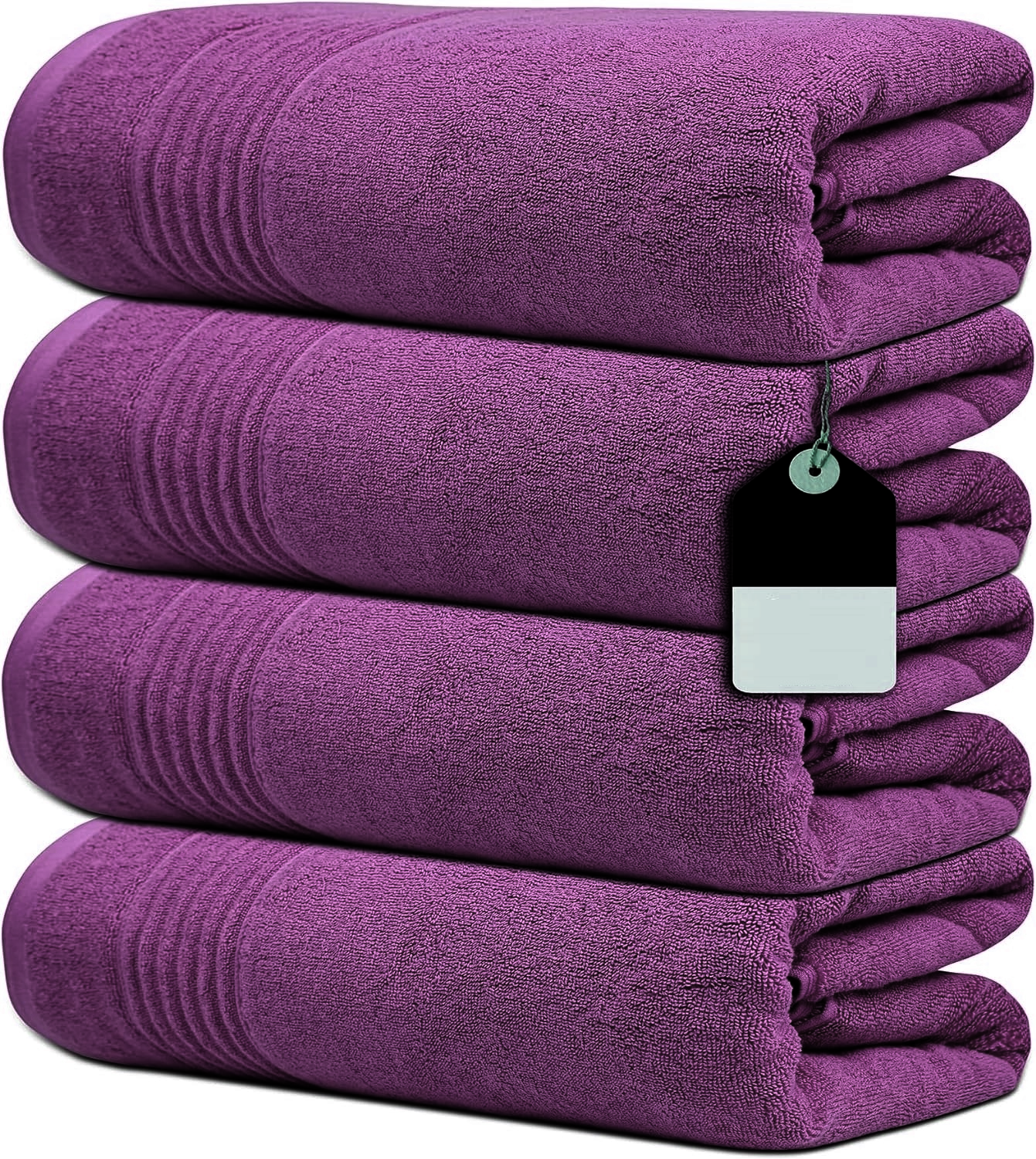 Pack of 2 Jumbo Bath Sheets 700gsm Egyptian Cotton Towels Luxe Collection Set | UK Pack of 2 Jumbo Bath Sheets 700gsm Egyptian Cotton Towels Luxe Collection Set | UK