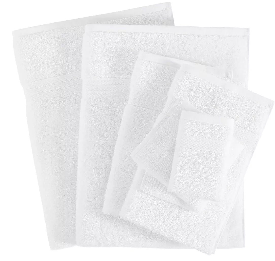 6x Soft Large Hand, and Bath Towels luxury 100% Egyptian Cotton 800GSM