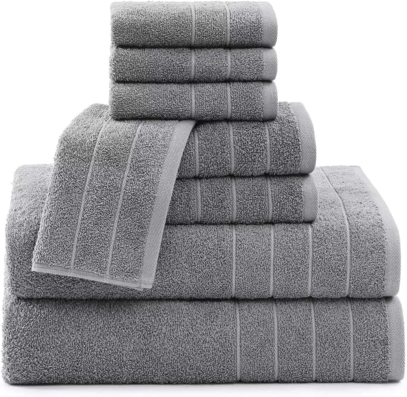 Indulge in Luxury with Our 100%Egyptian Cotton 6Piece Towel Set 700GSM