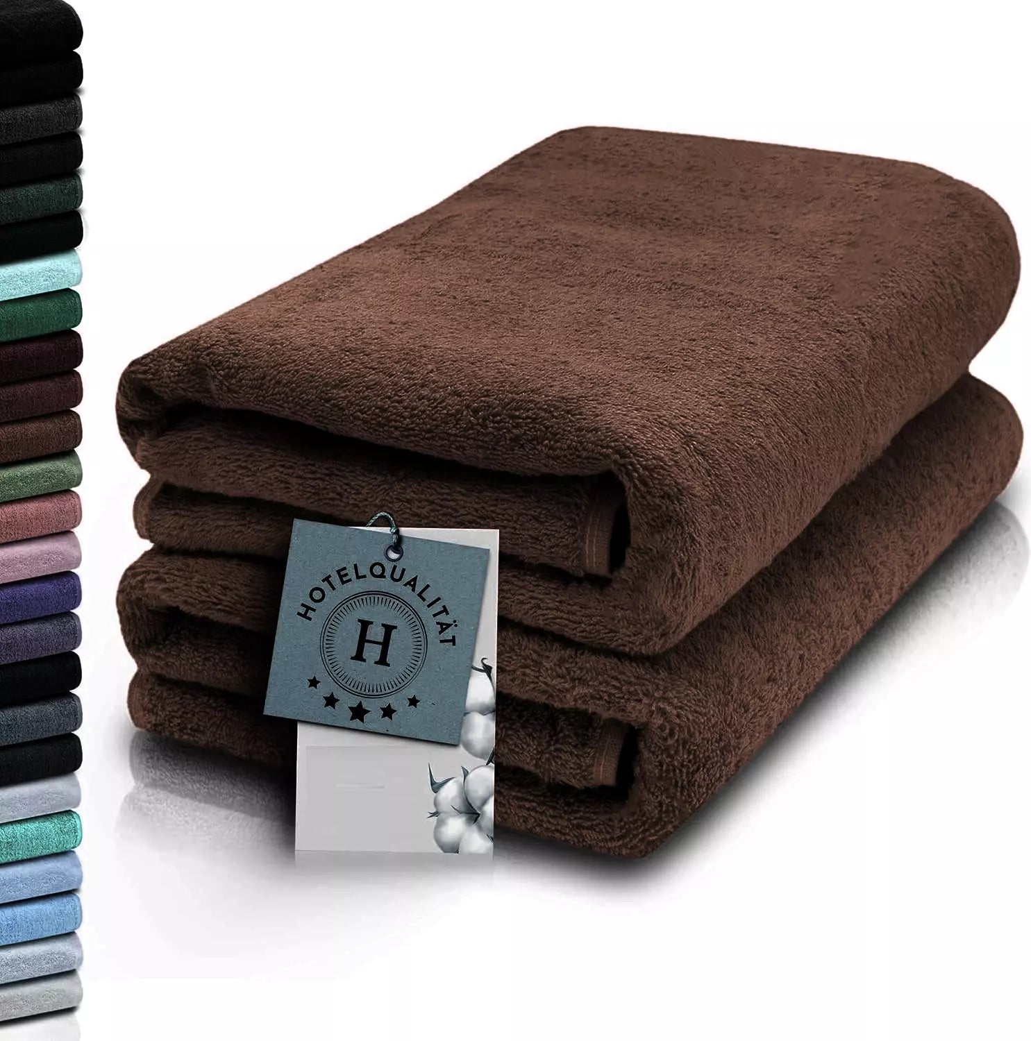 Luxury 500GSM Egyptian Cotton Jumbo Bath Towels Set