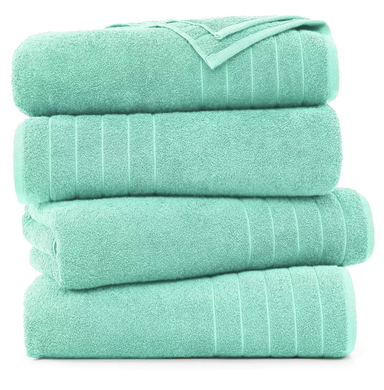 4 X Super Jumbo Bath Sheets Towels 100% Egyptian Cotton XL Bath Sheet Big Towels