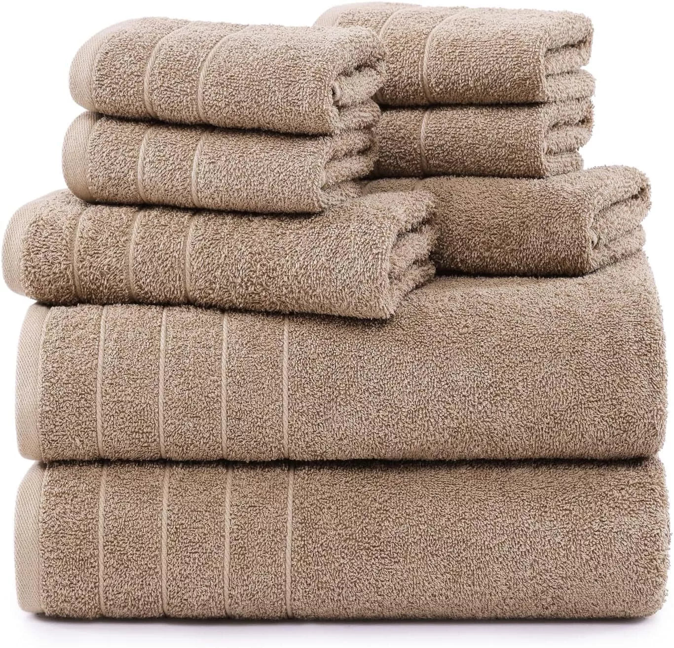 Indulge in Luxury with Our 100%Egyptian Cotton 6Piece Towel Set 700GSM