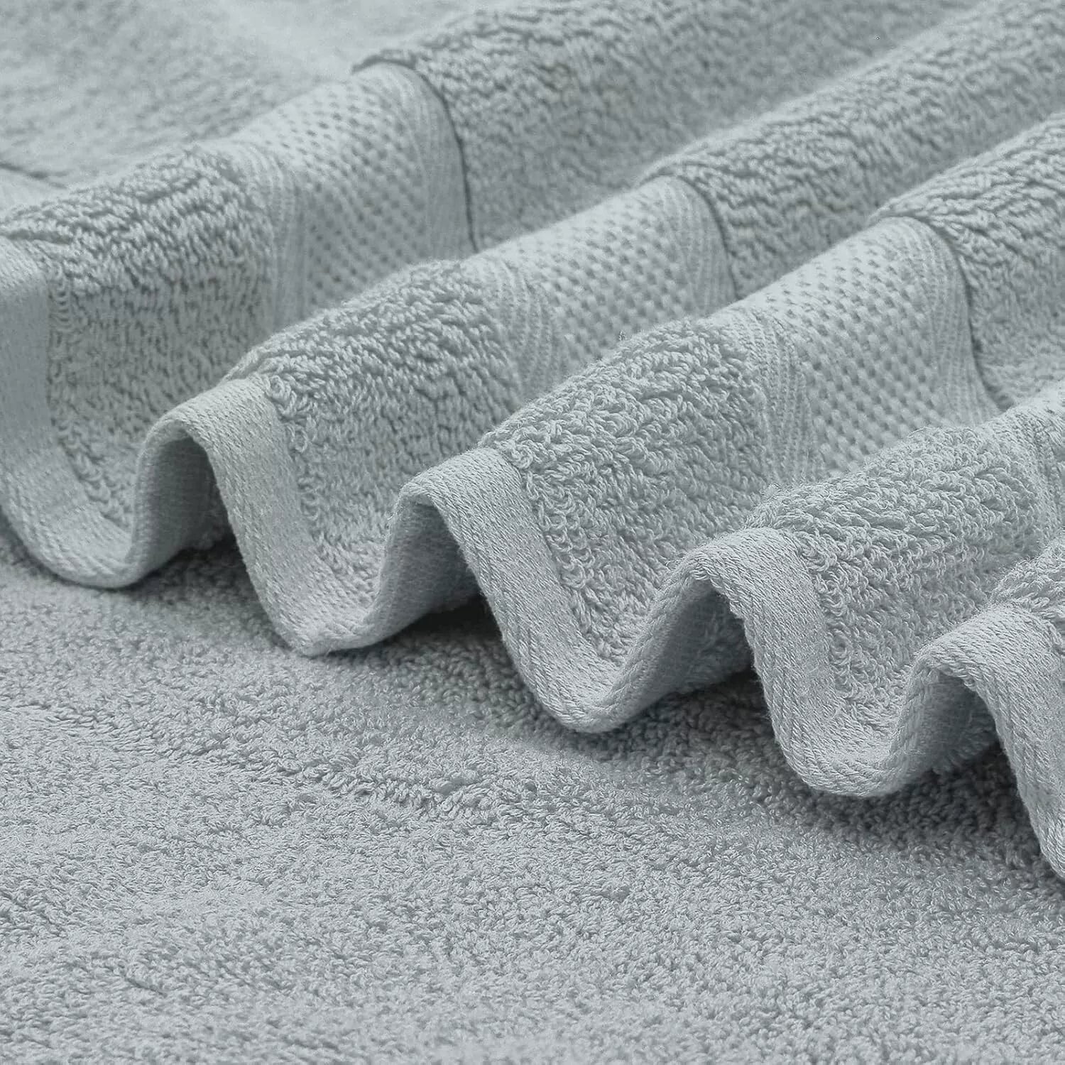 Luxury Towels Set 800 GSM Bath Sheets 100% Egyptian Cotton Face Hand Bath Towels