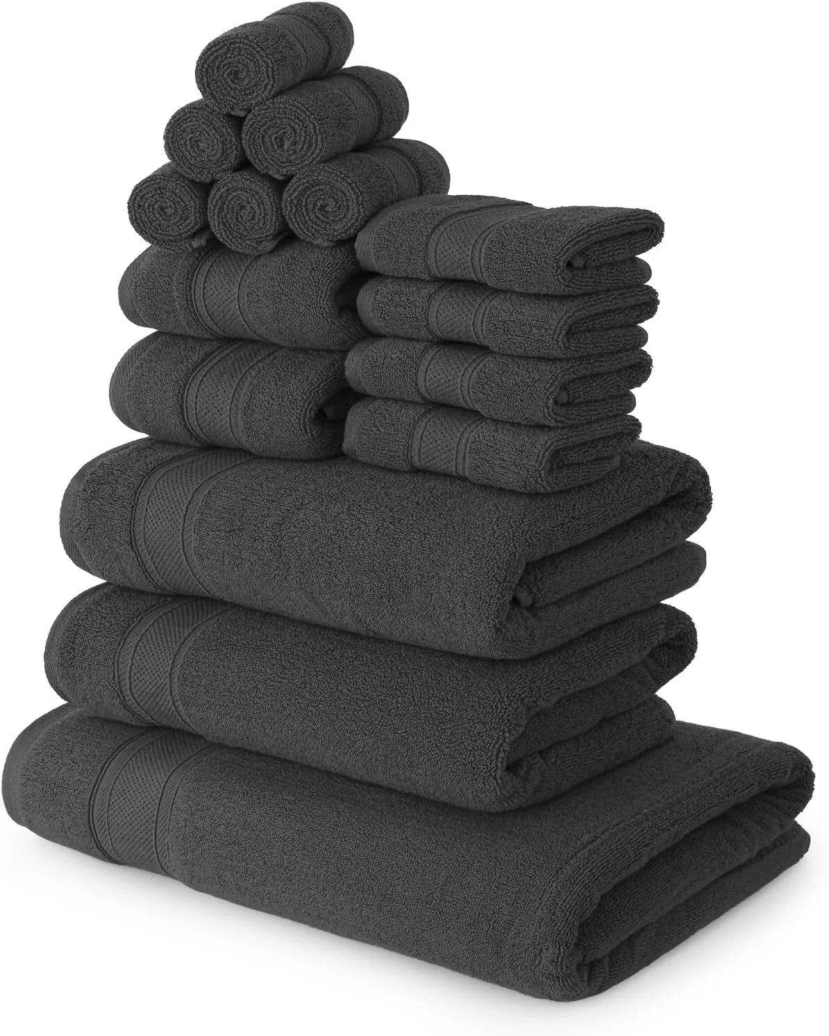 Luxury Towels Set 800 GSM Bath Sheets 100% Egyptian Cotton Face Hand Bath Towels