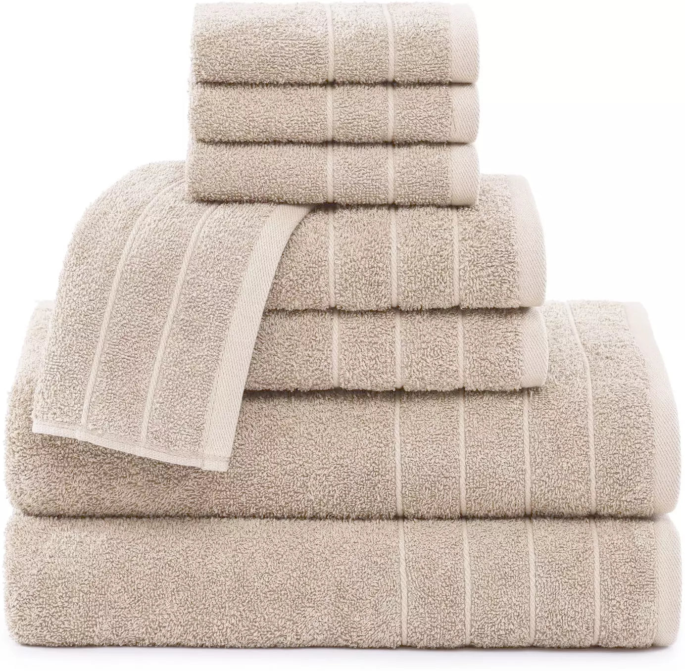 Indulge in Luxury with Our 100%Egyptian Cotton 6Piece Towel Set 700GSM