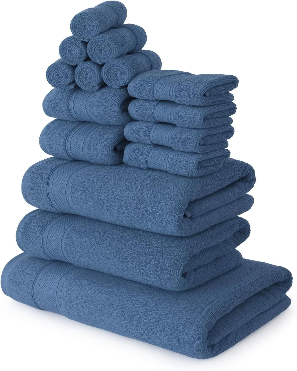 Luxury Towels Set 800 GSM Bath Sheets 100% Egyptian Cotton Face Hand Bath Towels