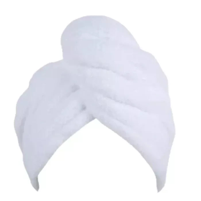 HAIR TOWEL WRAP 3 PACK HAIR TOWEL TURBAN TURBINE COTTON SHOWER HAT CAP QUICK DRY