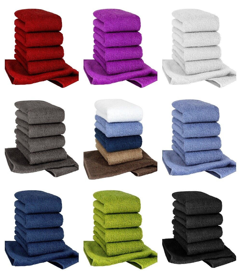 12X Premium Face Cloths 100% Super Soft Cotton Towels  30 X 30cm