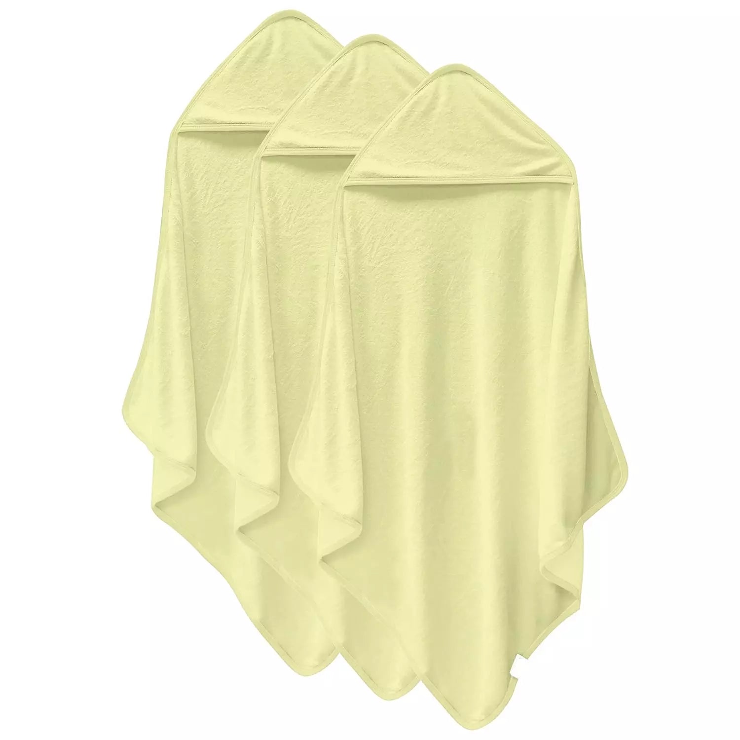 3x Hooded Baby Towel Soft 100% Cotton Bath Wrap Bath Towel Newborn Hooded Towels Towelsbay