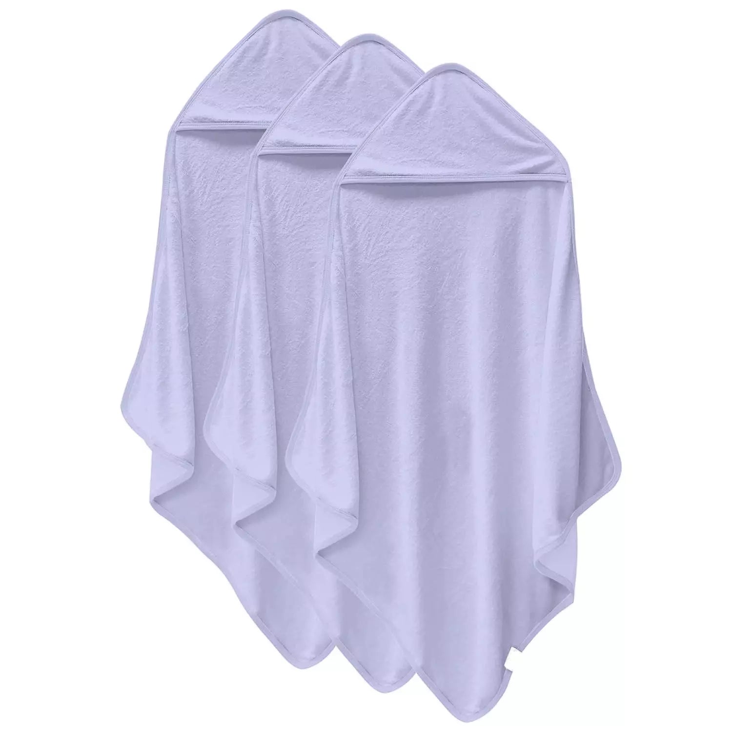 3x Hooded Baby Towel Soft 100% Cotton Bath Wrap Bath Towel Newborn Hooded Towels Towelsbay