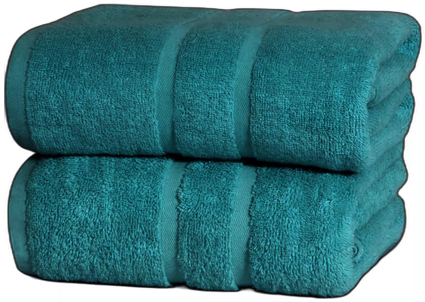 2x Luxury Extra Large Jumbo Bath Sheet Towels 100% Egyptian Cotton 600GSM Towels 100 x 200cm