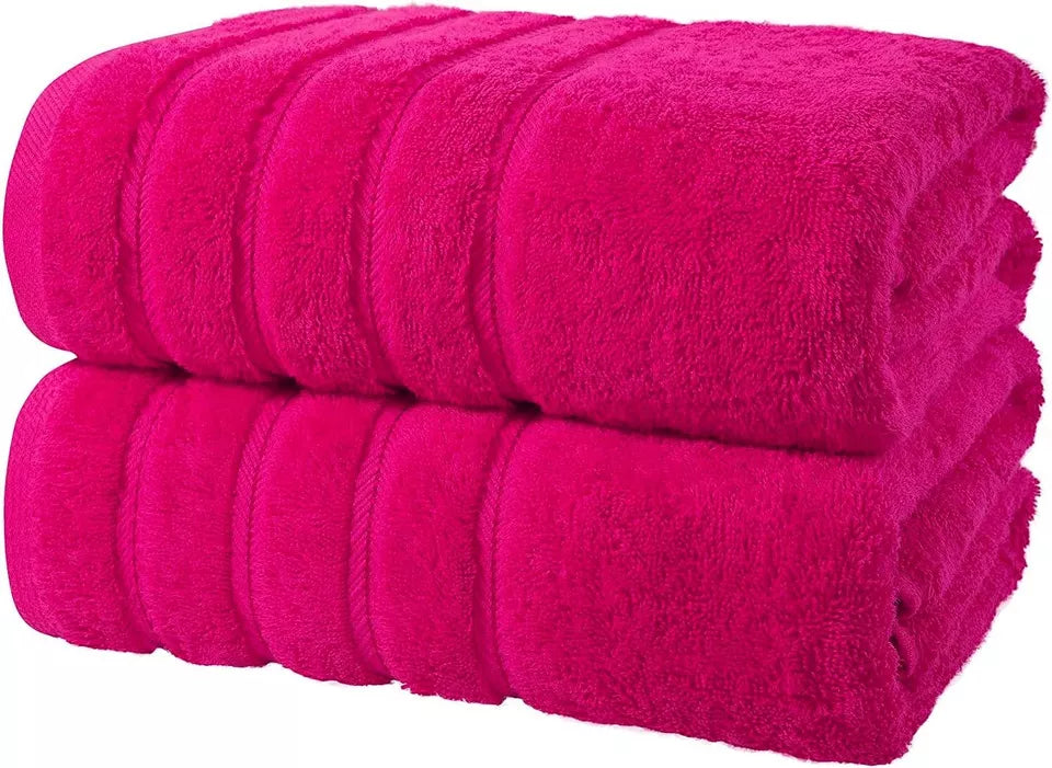 Premium Egyptian Cotton Bath Towels 800GSM Super Jumbo