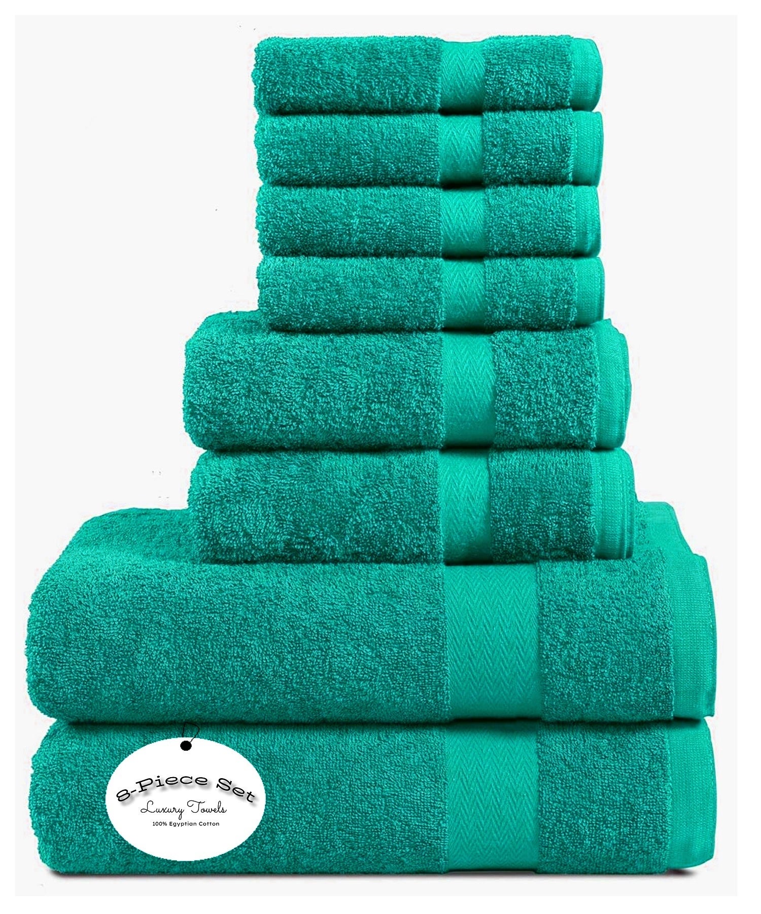 Absorbent bath towels that are quick to dry