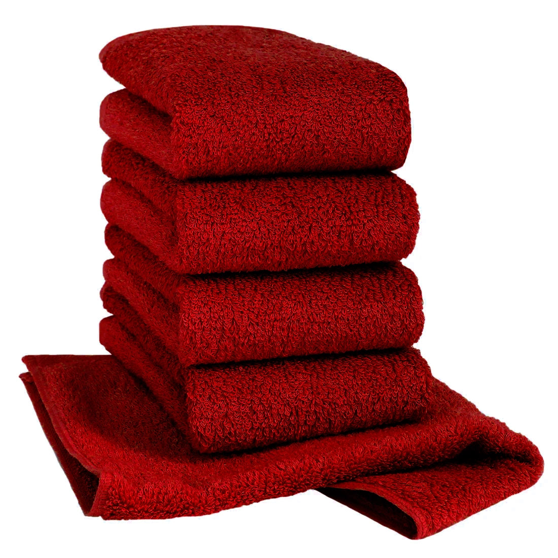 12X Premium Face Cloths 100% Super Soft Cotton Towels 30 X 30cm - Towelsbay