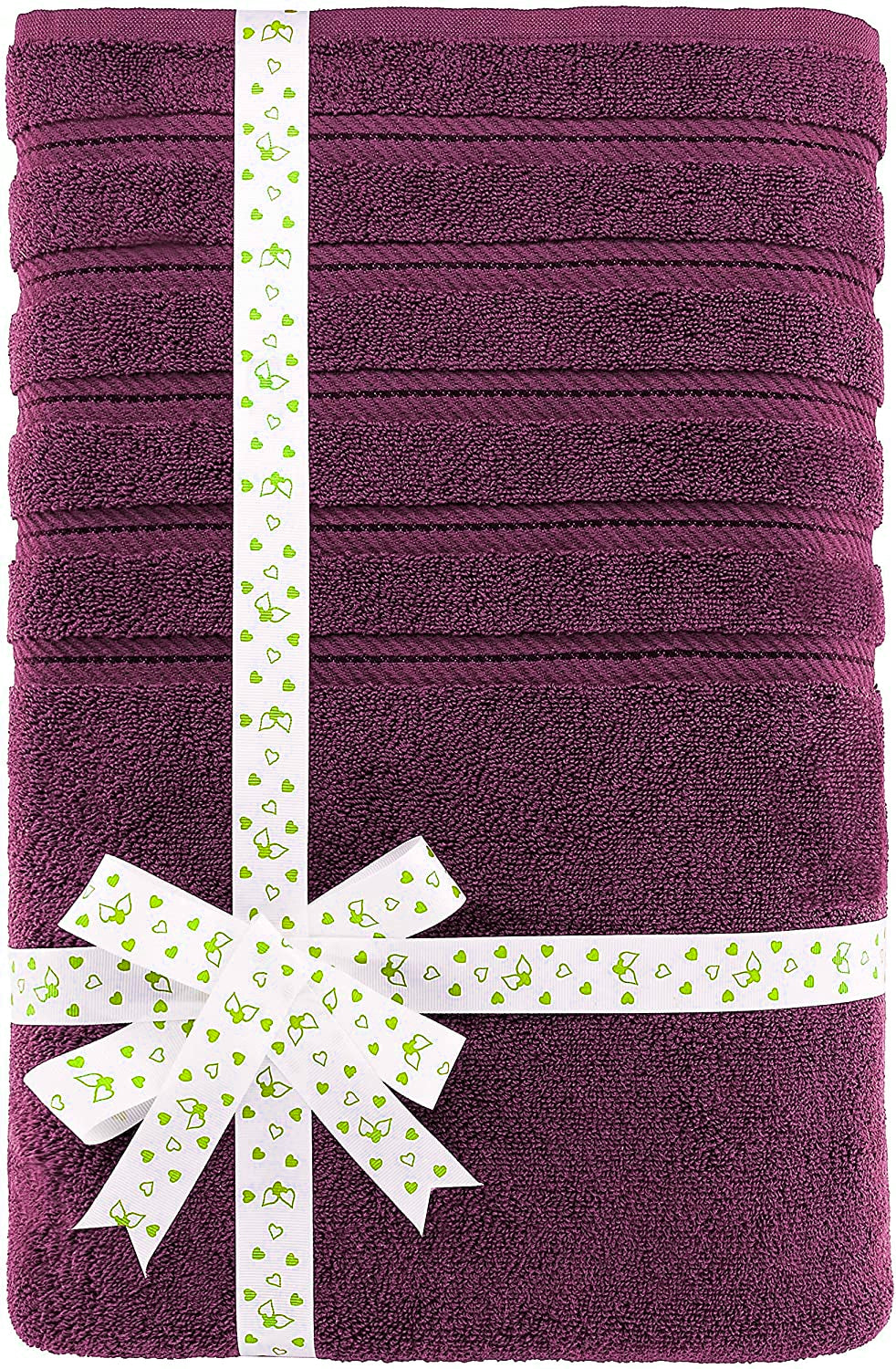 Plush XL Natural Egyptian Cotton Super Bath Sheet Towels with a 600 GSM count