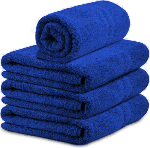The Softest 100% Cotton Super Bath Sheets - 4 Pack 500GSM Hotel Collection