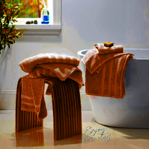 8 Pcs Towel Bale Set 100% Egyptian Cotton Face, Hand Towel, Big Bath Towel 600GSM