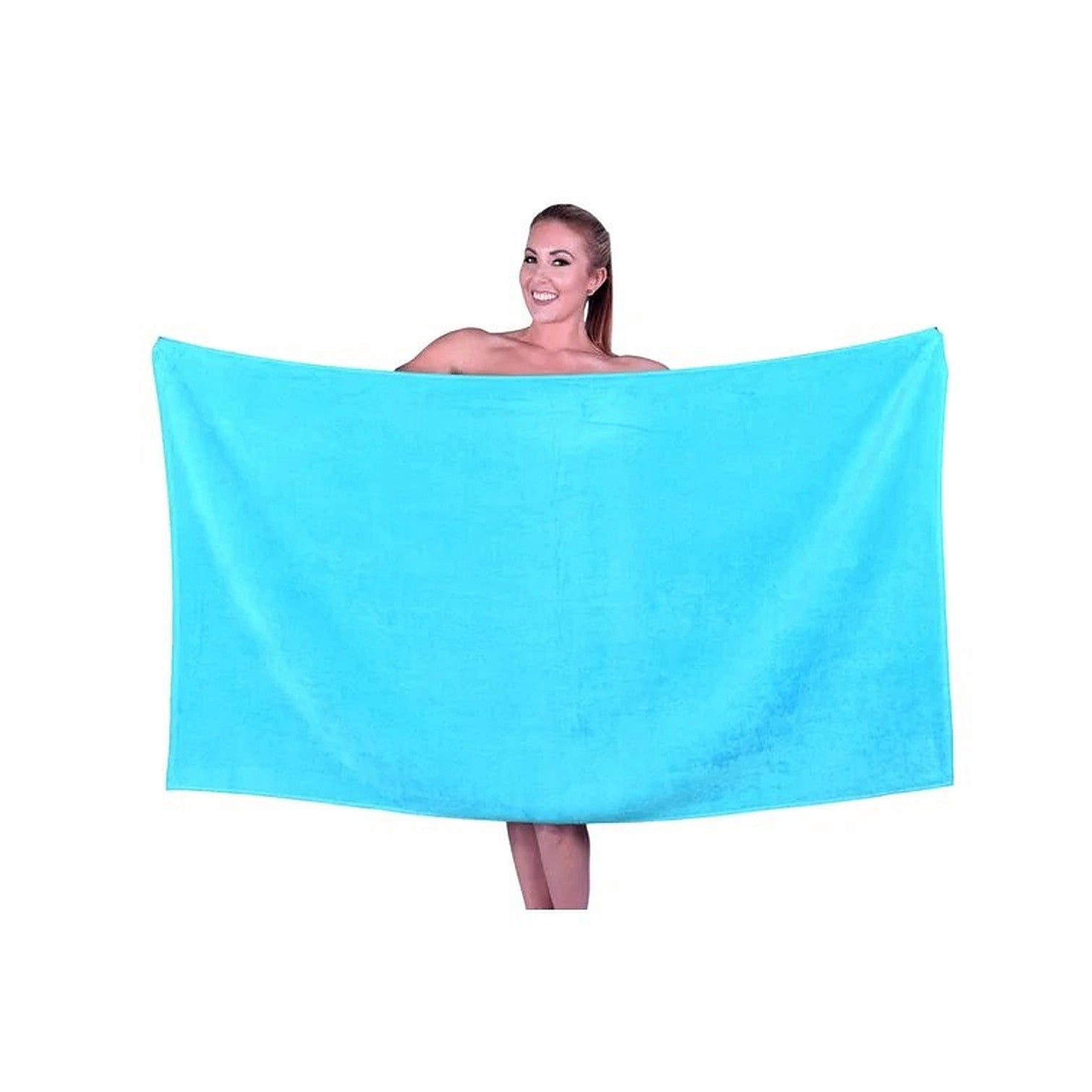 Jumbo Bath Sheet Towels 100% Soft Cotton Bath Sheets (85cm x165 cm)