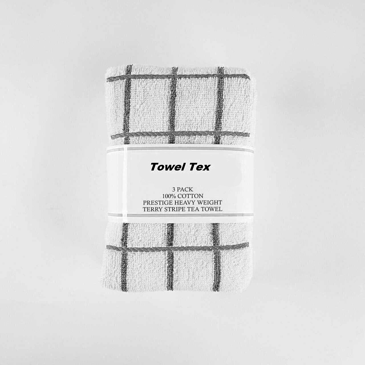 Get Your Hands on the Softest Tea Towels: 100% Cotton Terry Toweling Big Check