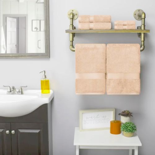 Modernize Your Bathroom with 800 GSM Genuine Egyptian Cotton Soft Towels