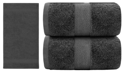 90x170cm Extra Large Jumbo Bath Sheets, Pack of 2 / Towelsbay