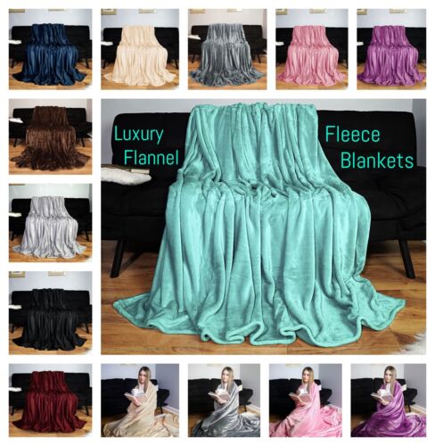 Stay Warm and Comfy with Top-rated Flannel Fleece Blankets and Throws