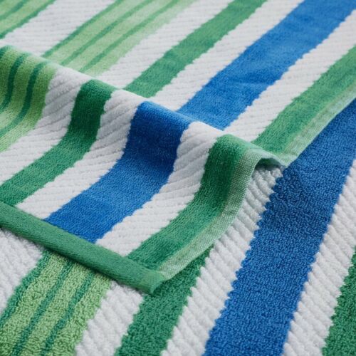 100% Egyptian Cotton Towels Extremely Super Giant Stripe Bath Sheets